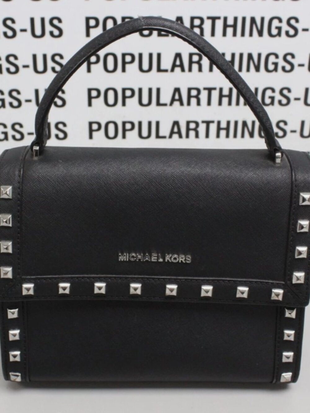 Michael Kors women's Studded Dillon Bag - Black